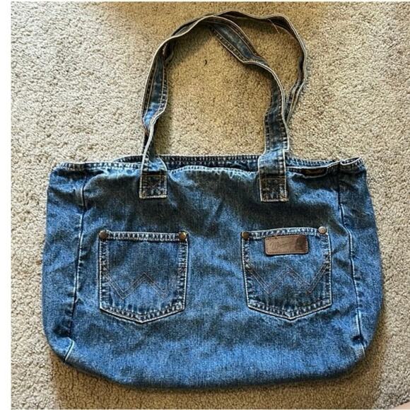 Vintage Y2K wrangler‎ demin bag - Picture 1 of 6